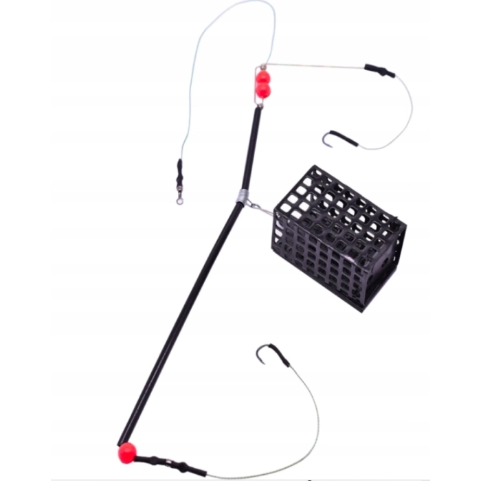 KOSZYK NA RURCE Z HACZYKIEM 60G 10SZT